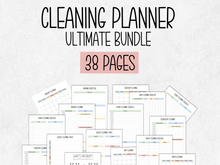 Load image into Gallery viewer, Cleaning Planner Printable Bundle