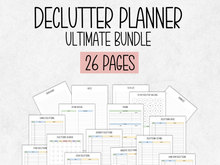Load image into Gallery viewer, Declutter Planner Printable Bundle