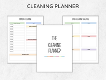 Load image into Gallery viewer, Cleaning Planner Printable Bundle