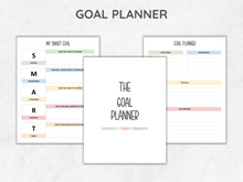 Load image into Gallery viewer, Goal Planner Printable Bundle