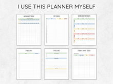 Load image into Gallery viewer, Fitness Planner Printable Bundle