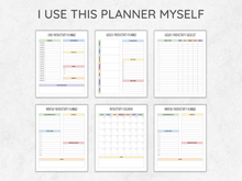 Load image into Gallery viewer, Productivity Planner Printable Bundle