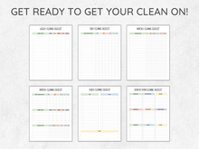 Load image into Gallery viewer, Cleaning Planner Printable Bundle