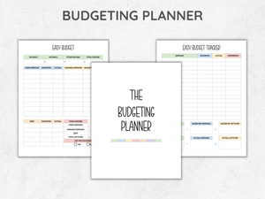 Budget Planner Printable Bundle