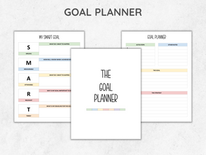 Goal Planner Printable Bundle
