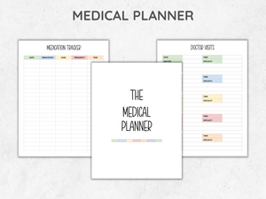 Medical Planner Printable Bundle