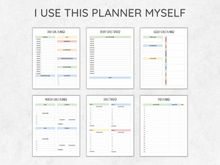 Load image into Gallery viewer, Goal Planner Printable Bundle

