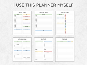 Goal Planner Printable Bundle