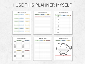 Budget Planner Printable Bundle