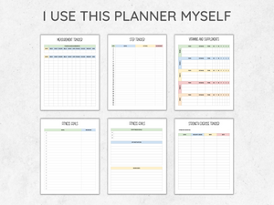Fitness Planner Printable Bundle