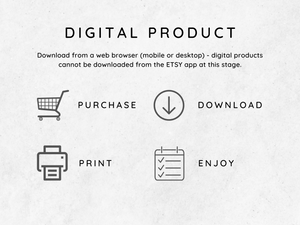 Household Planner Printables Bundle