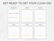 Load image into Gallery viewer, Cleaning Planner Printable Bundle
